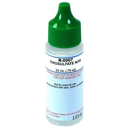 TAYLOR TECHNOLOGIES Taylor Technologies R-0007-A-24 0.75 Oz. Standard Thiosulfate Reagent No. 7 R0007A
